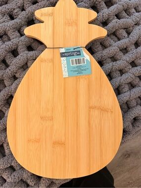 The Spring Shop food safe wood  Pineapple Serving Tray